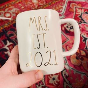 Mrs. Est. 2021 Rae Dunn Mug